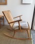 Fauteuil à bascule en pin – Göran Malmvall, 50’s